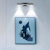 Modern Adjustable Aluminum Up and Down LED Wall Sconce Lamp for Indoor Corridors and Living Rooms