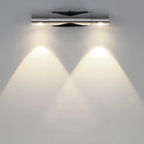 Modern Adjustable Aluminum Up and Down LED Wall Sconce Lamp for Indoor Corridors and Living Rooms