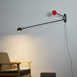 Modern Adjustable Counterweight LED Wall Lamp Precision Movement Sconce Set of 2