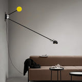 Modern Adjustable Counterweight LED Wall Lamp Precision Movement Sconce Set of 2