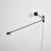 Modern Adjustable Counterweight LED Wall Lamp Precision Movement Sconce Set of 2
