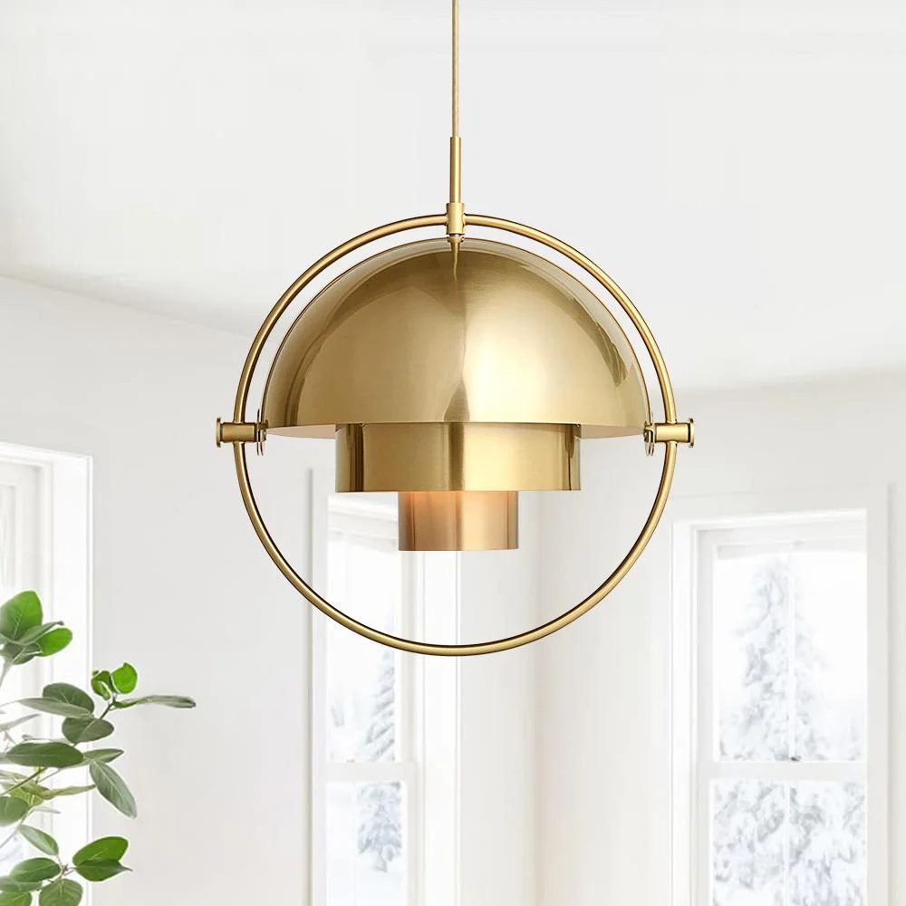 Modern Adjustable Deformed Ball Pendant Light with Multi Lite Shade Design for Dining Room