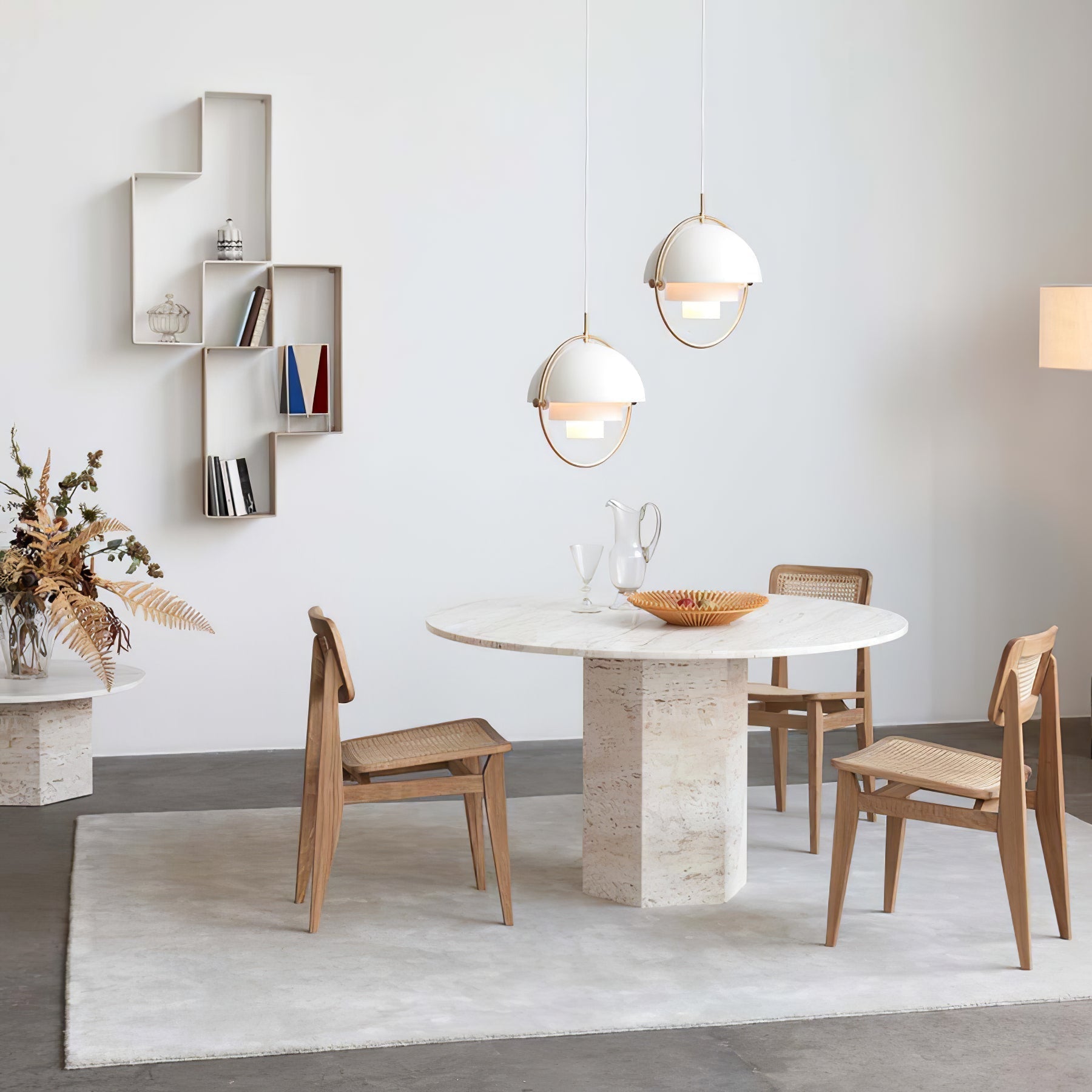 Modern Adjustable Deformed Ball Pendant Light with Multi Lite Shade Design for Dining Room