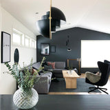 Modern Adjustable Deformed Ball Pendant Light with Multi Lite Shade Design for Dining Room