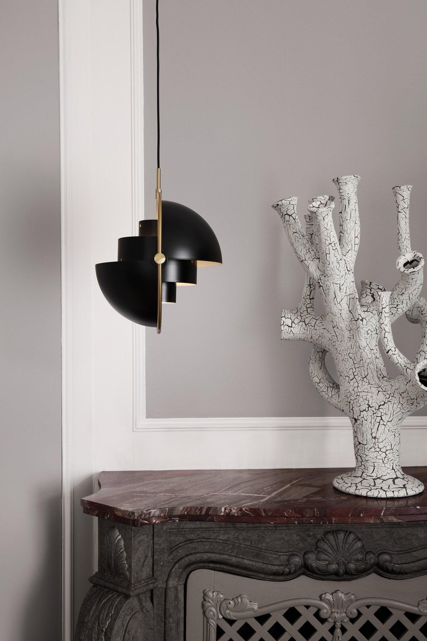 Modern Adjustable Deformed Ball Pendant Light with Multi Lite Shade Design for Dining Room