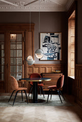 Modern Adjustable Deformed Ball Pendant Light with Multi Lite Shade Design for Dining Room