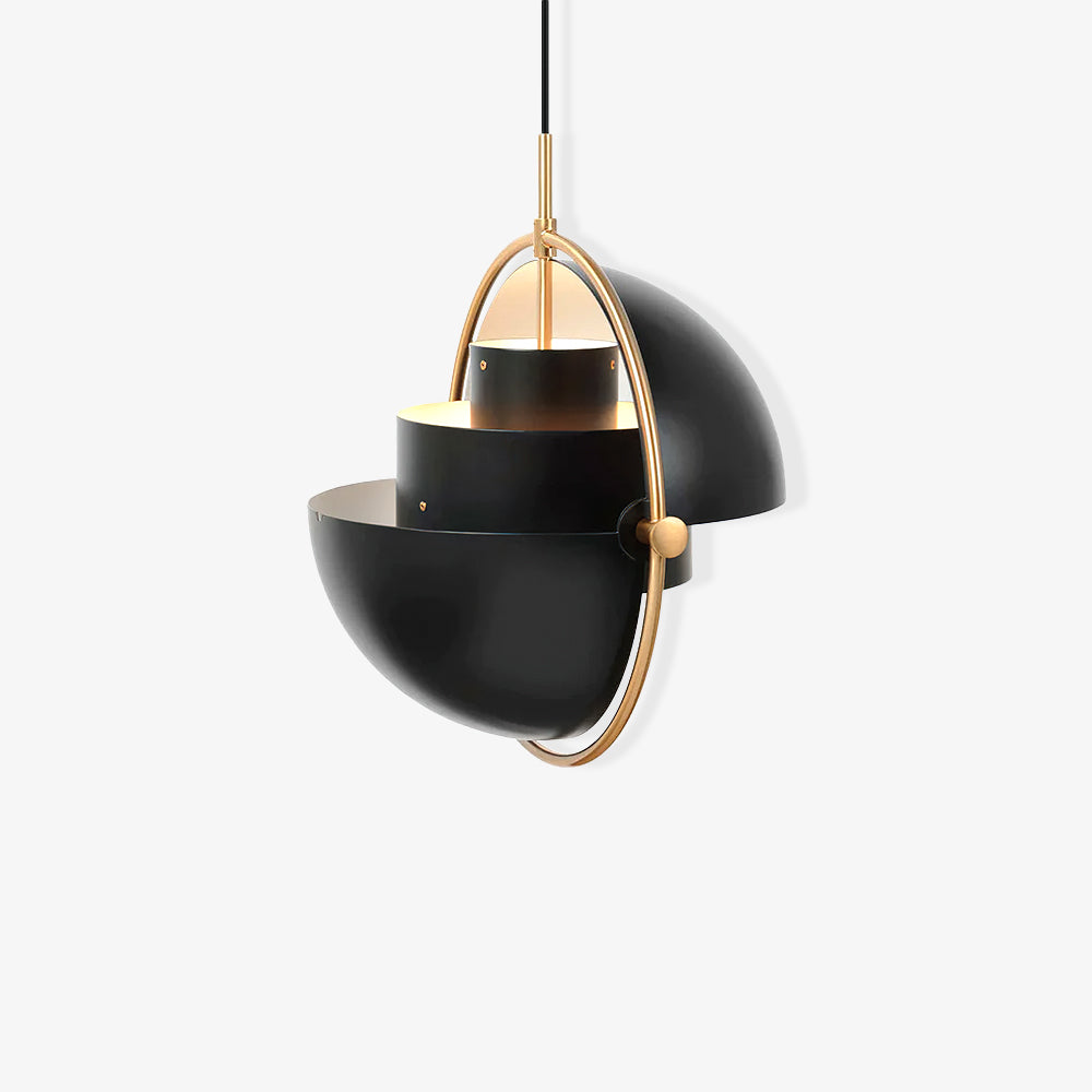 Modern Adjustable Deformed Ball Pendant Light with Multi Lite Shade Design for Dining Room