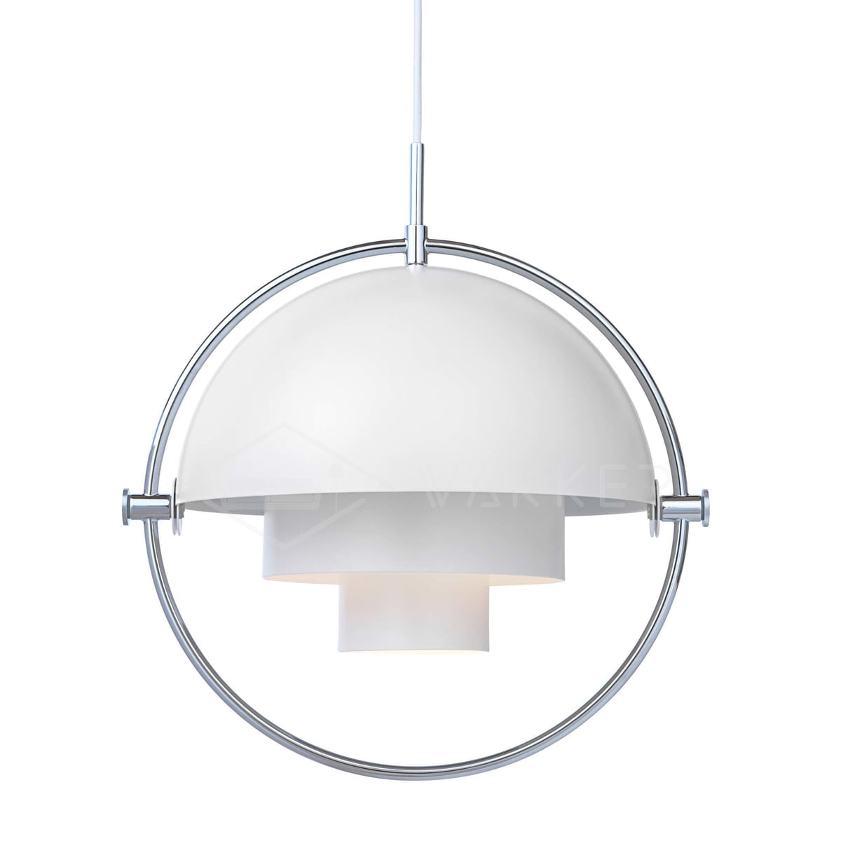 Modern Adjustable Deformed Ball Pendant Light with Multi Lite Shade Design for Dining Room