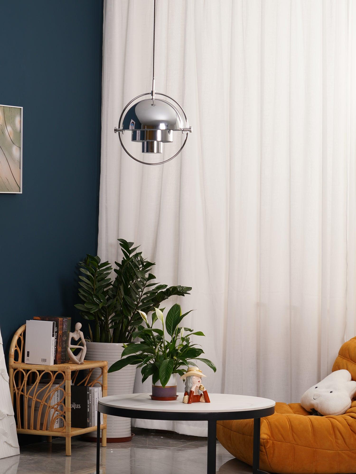 Modern Adjustable Deformed Ball Pendant Light with Multi Lite Shade Design for Dining Room