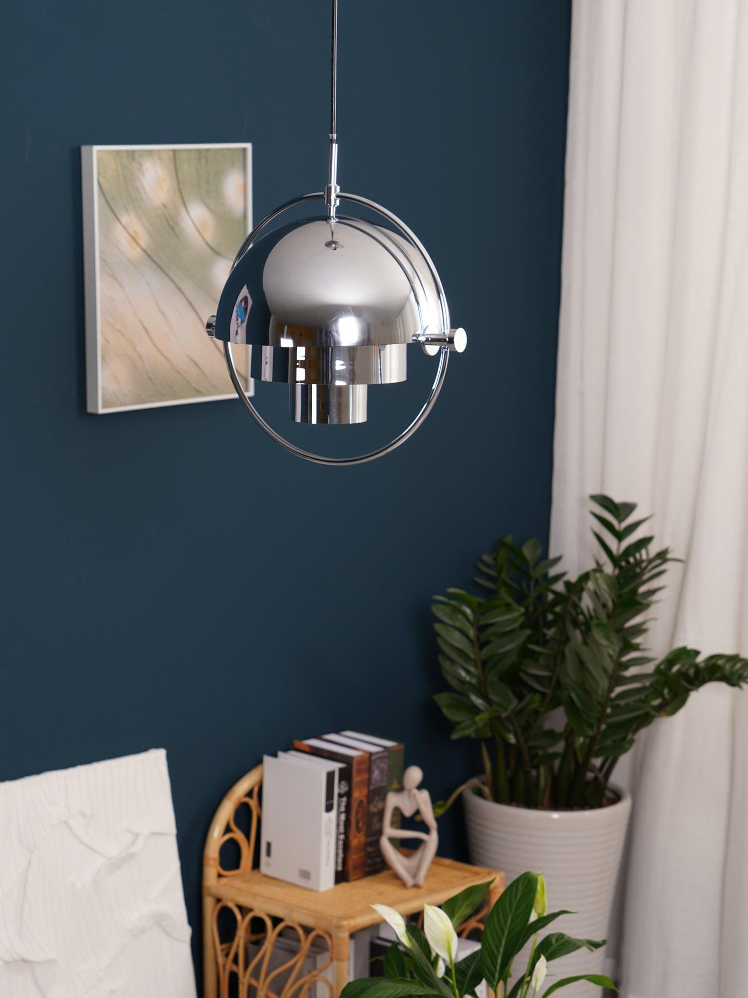 Modern Adjustable Deformed Ball Pendant Light with Multi Lite Shade Design for Dining Room