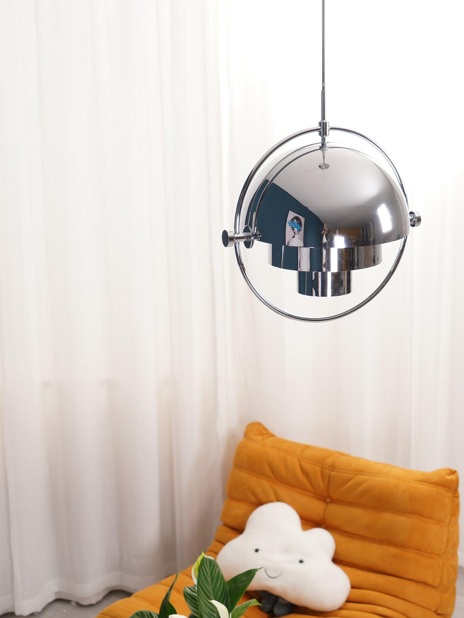 Modern Adjustable Deformed Ball Pendant Light with Multi Lite Shade Design for Dining Room