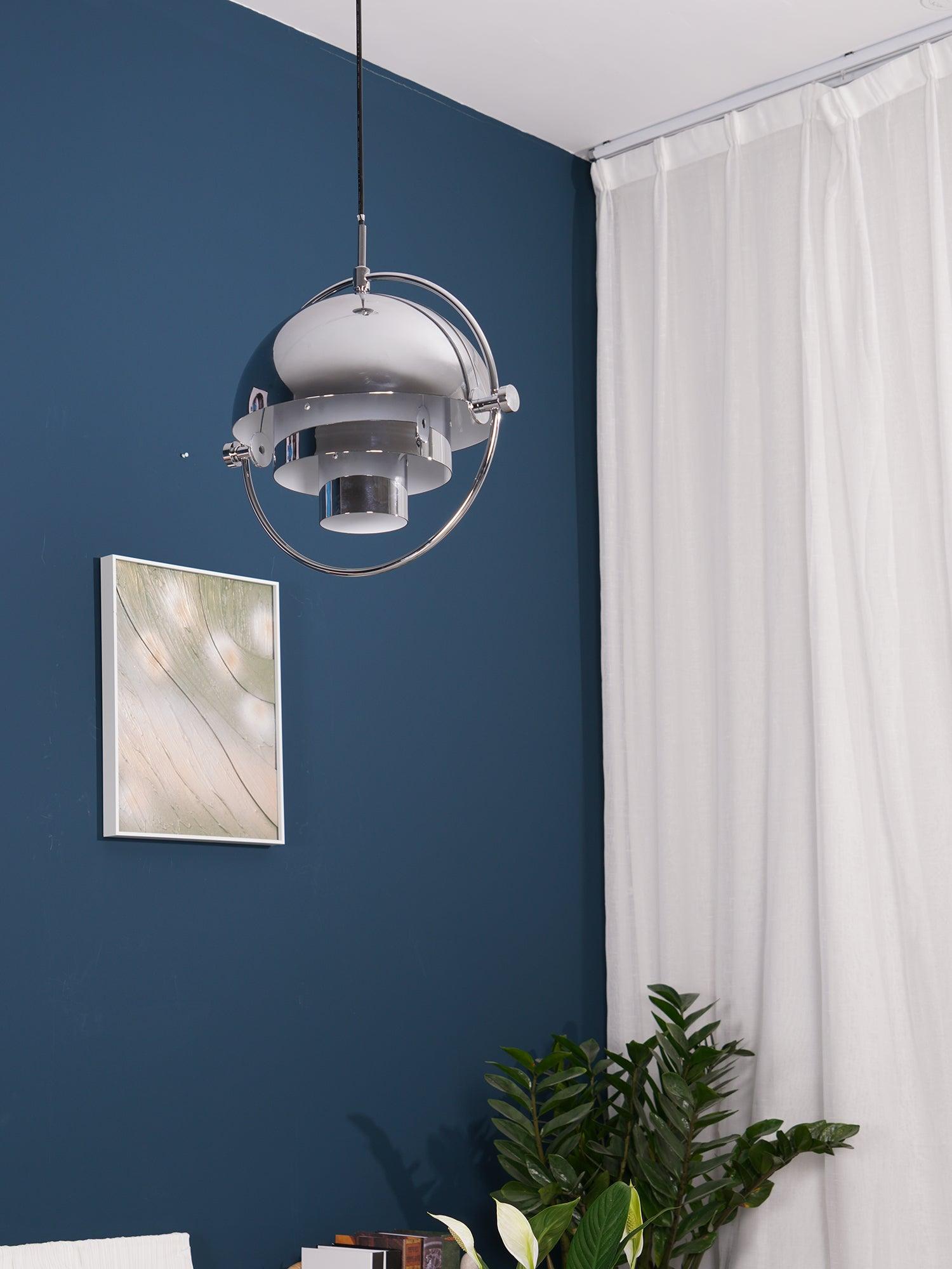 Modern Adjustable Deformed Ball Pendant Light with Multi Lite Shade Design for Dining Room