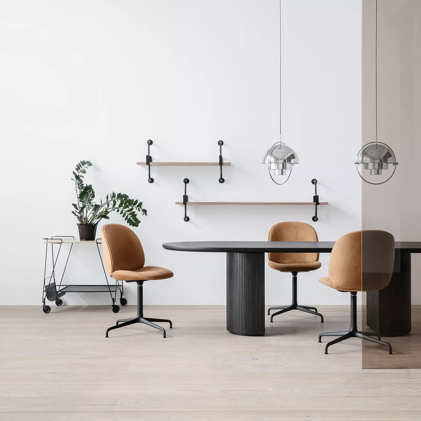 Modern Adjustable Deformed Ball Pendant Light with Multi Lite Shade Design for Dining Room