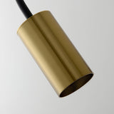 Modern Adjustable Flexible Arm Bedside Wall Sconce Lighting in Black and Gold Set of 2