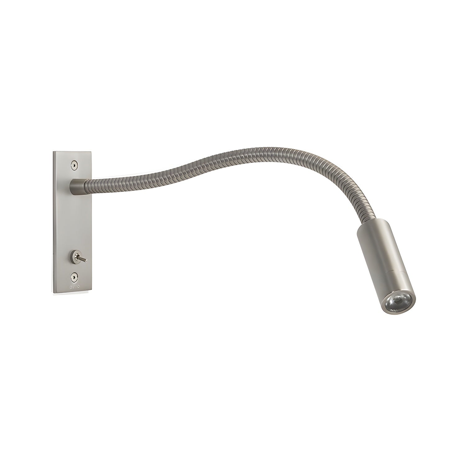 Modern Adjustable Flexible Gooseneck LED Wall Sconce Reading Light Set of 2