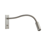 Modern Adjustable Flexible Gooseneck LED Wall Sconce Reading Light Set of 2