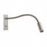 Modern Adjustable Flexible Gooseneck LED Wall Sconce Reading Light Set of 2
