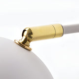 Modern Adjustable Hemispherical Metal Wall Lamp Plug in Nordic Sconce for Bedside