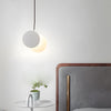 Modern Adjustable LED Moon Phase Pendant Light Kitchen Hanging Lamp for Dining Room