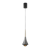 Modern Adjustable LED Pendant Light Minimalist Nordic Glass Hanging Lamp for Dining Room