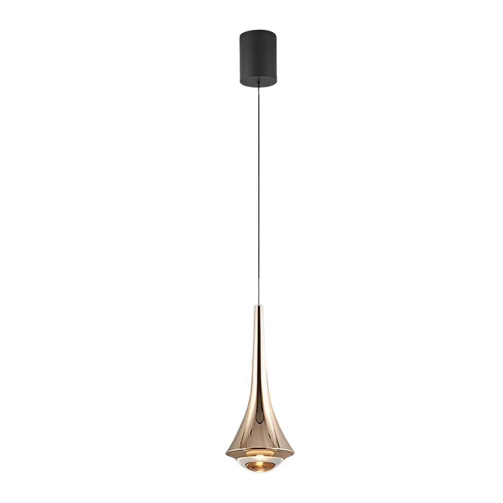 Modern Adjustable LED Pendant Light Minimalist Nordic Glass Hanging Lamp for Dining Room