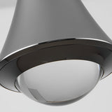 Modern Adjustable LED Pendant Light Minimalist Nordic Glass Hanging Lamp for Dining Room
