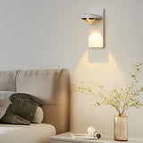 Modern Adjustable LED Wall Light with 360 Degree Rotating Head in Round and Square Shapes