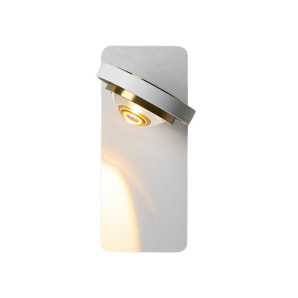 Modern Adjustable LED Wall Light with 360 Degree Rotating Head in Round and Square Shapes