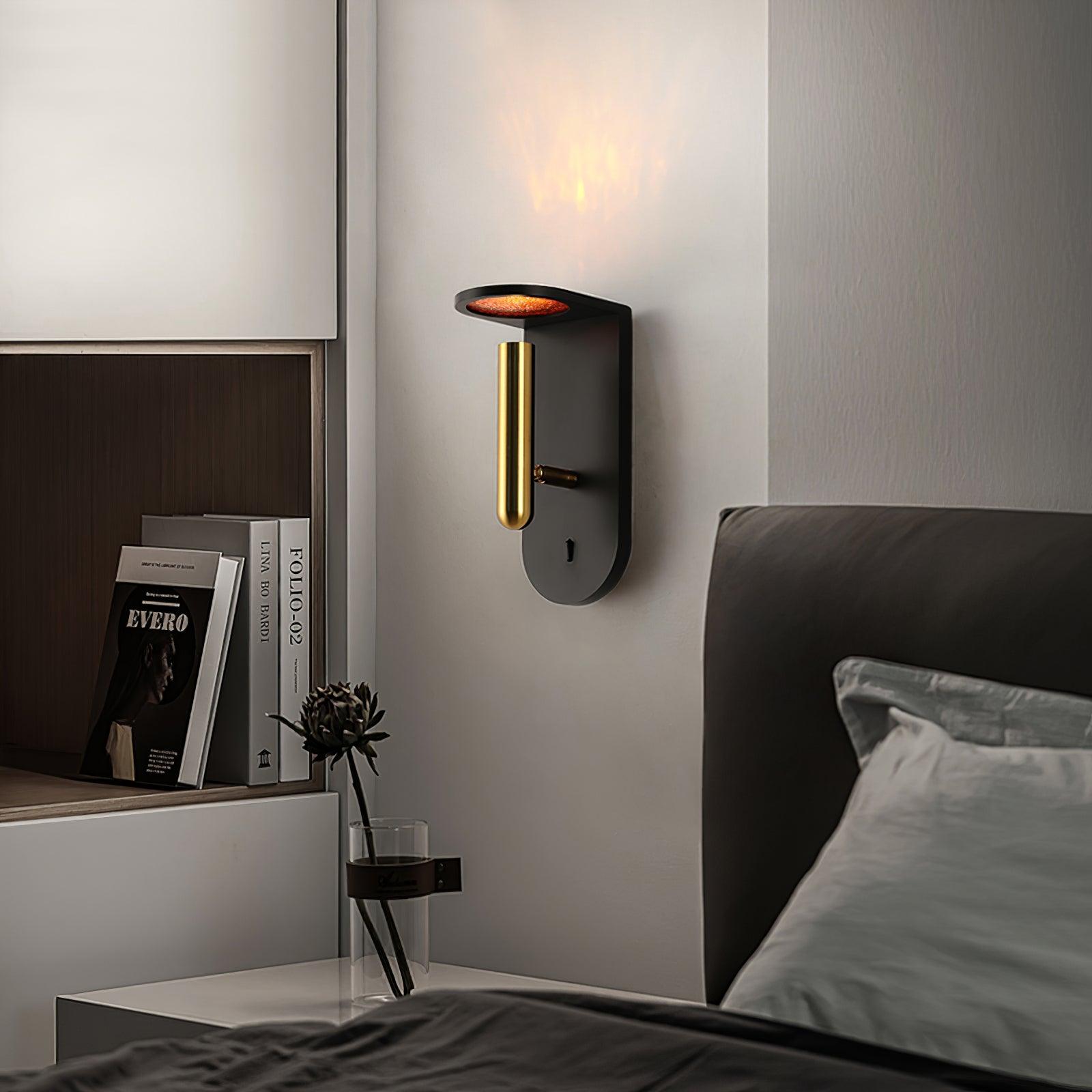 Modern Adjustable LED Wall Sconce for Bedroom Reading and Hallway Task Lighting