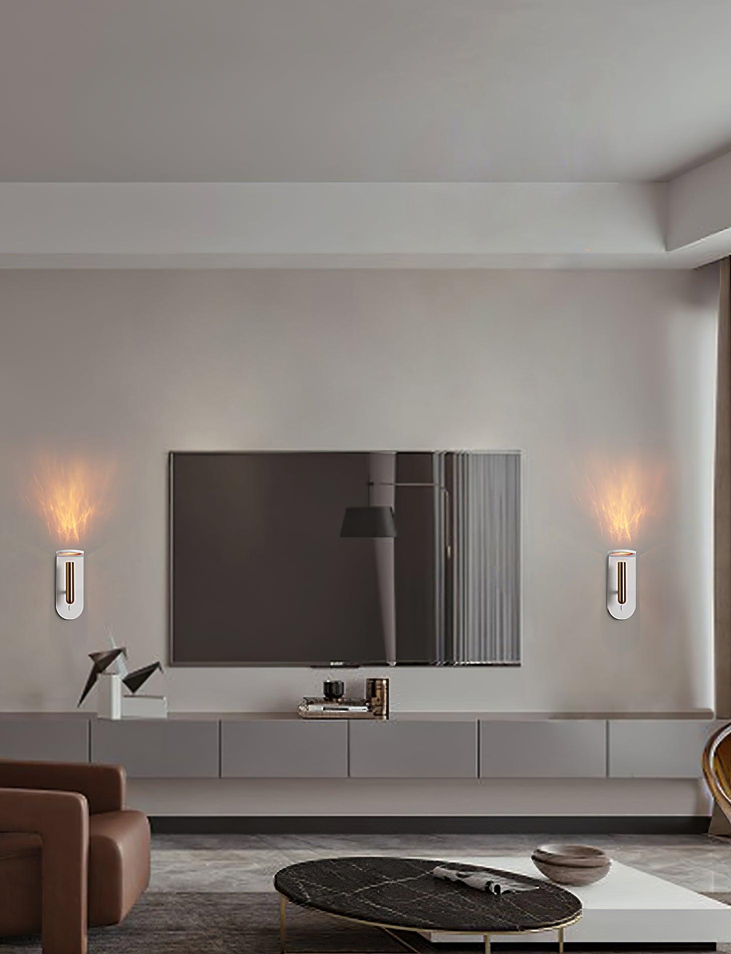 Modern Adjustable LED Wall Sconce for Bedroom Reading and Hallway Task Lighting
