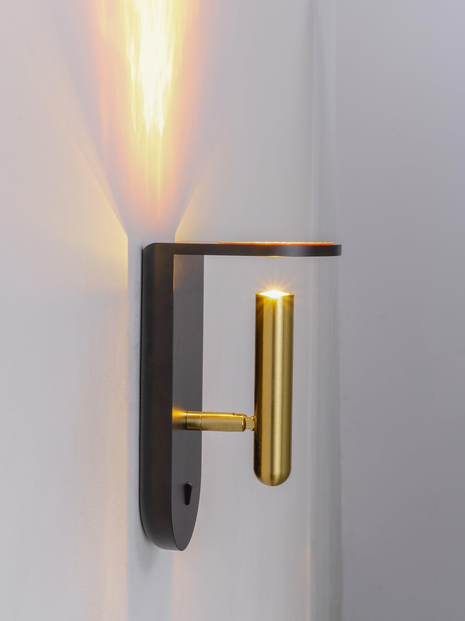 Modern Adjustable LED Wall Sconce for Bedroom Reading and Hallway Task Lighting