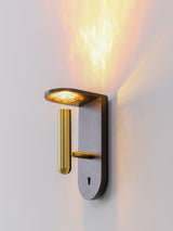 Modern Adjustable LED Wall Sconce for Bedroom Reading and Hallway Task Lighting