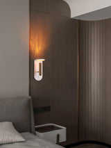 Modern Adjustable LED Wall Sconce for Bedroom Reading and Hallway Task Lighting