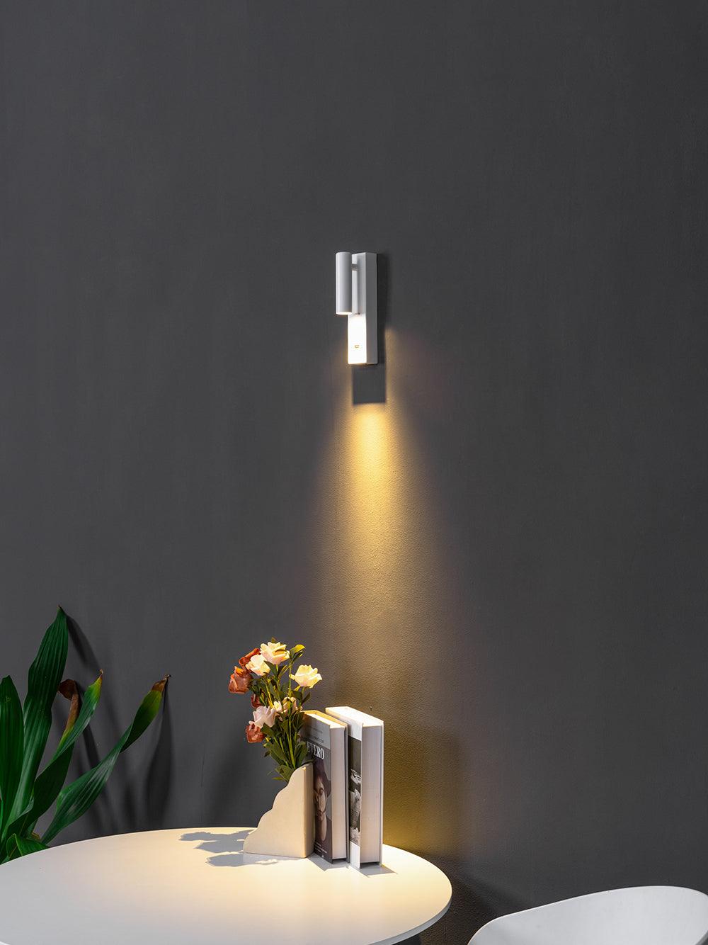 Modern Adjustable LED Wall Sconce Indoor Bedside Reading Lamp for Living Room Hallway