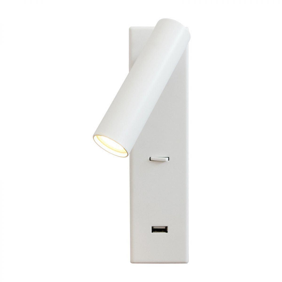 Modern Adjustable LED Wall Sconce Indoor Bedside Reading Lamp for Living Room Hallway
