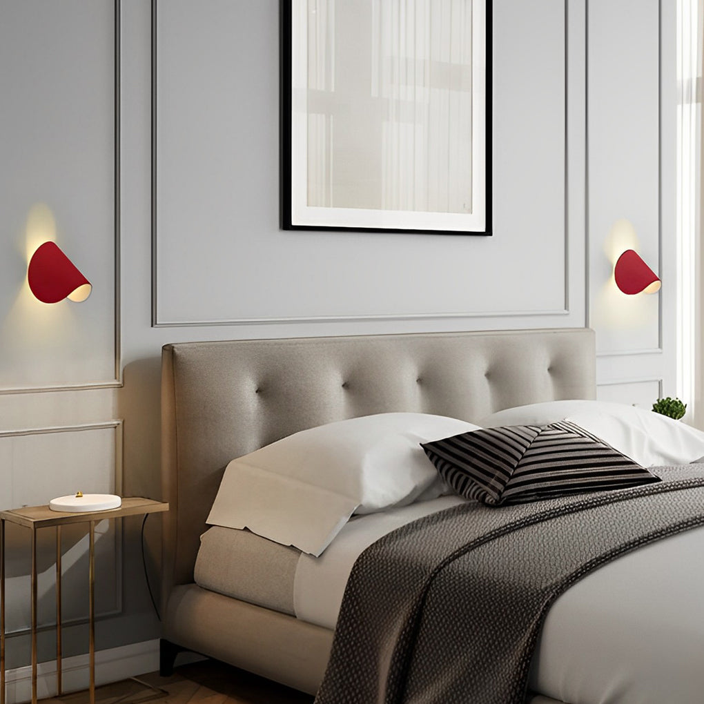 Modern Adjustable LED Wall Sconce Nordic Metal Reading Lamp for Bedroom and Living Room