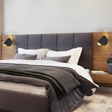 Modern Adjustable LED Wall Sconce Nordic Metal Reading Lamp for Bedroom and Living Room