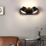 Modern Adjustable LED Wall Sconce Rotatable Up and Down Light for Bedroom and Hallway