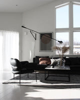 Modern Adjustable Long Swing Arm Wall Sconce Industrial Metal Reading Lamp