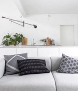 Modern Adjustable Long Swing Arm Wall Sconce Industrial Metal Reading Lamp