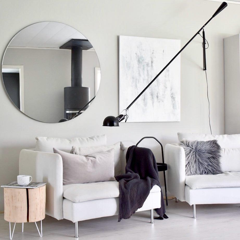 Modern Adjustable Long Swing Arm Wall Sconce Industrial Metal Reading Lamp