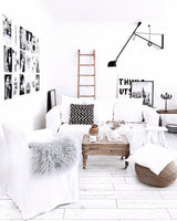 Modern Adjustable Long Swing Arm Wall Sconce Industrial Metal Reading Lamp