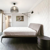 Modern Adjustable Long Swing Arm Wall Sconce Industrial Metal Reading Lamp