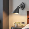 Modern Adjustable Plug in Wall Sconce for Bedside Reading and Living Room Lighting