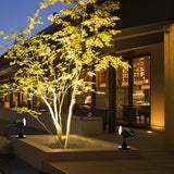 Modern Adjustable RGB Solar Landscape Spotlights for Outdoor Tree and Yard Lighting Waterproof IP65