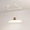 Modern Adjustable Swing Arm Stone Shape LED Pendant Light for Kitchen and Dining Room