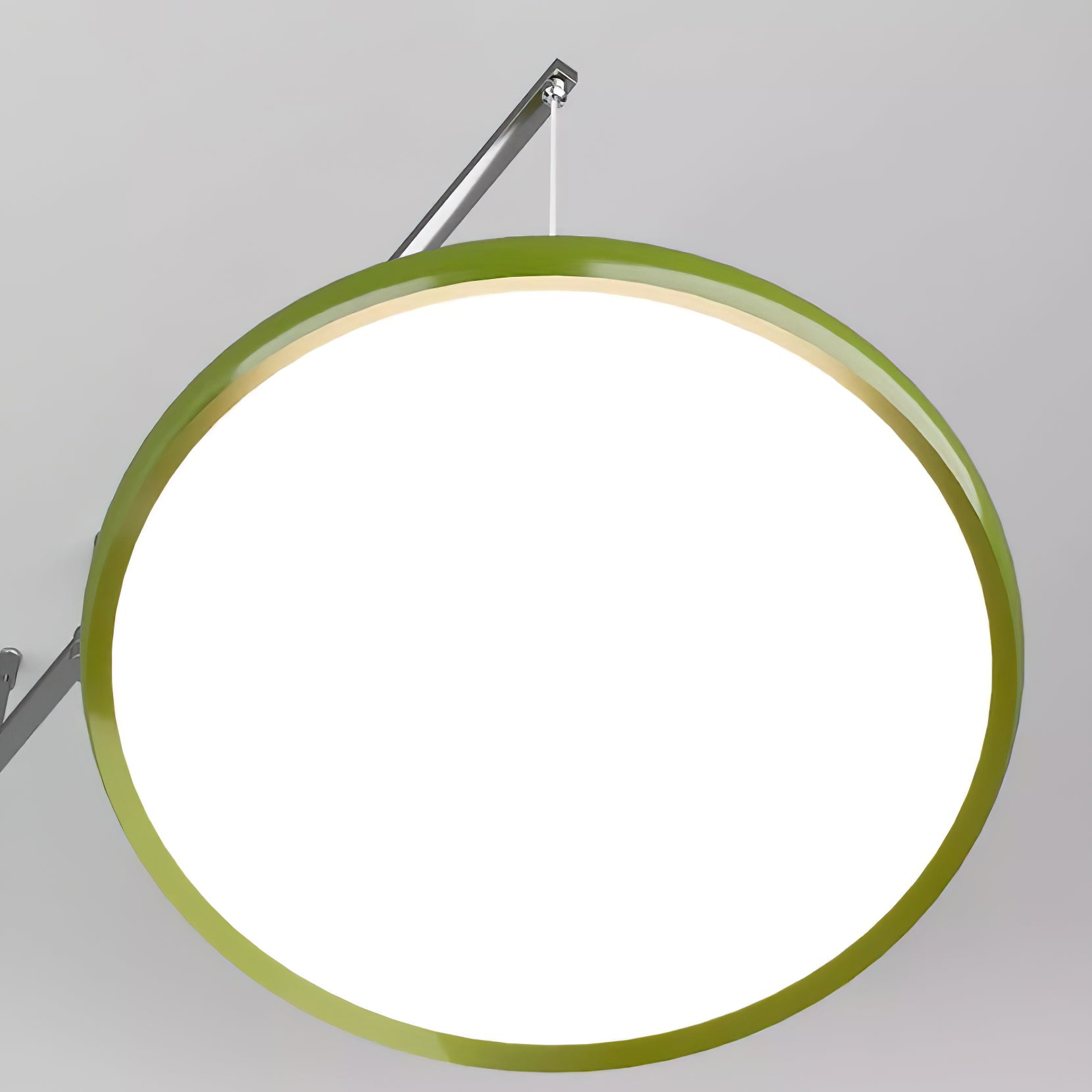 Modern Adjustable Swing Arm Stone Shape LED Pendant Light for Kitchen and Dining Room
