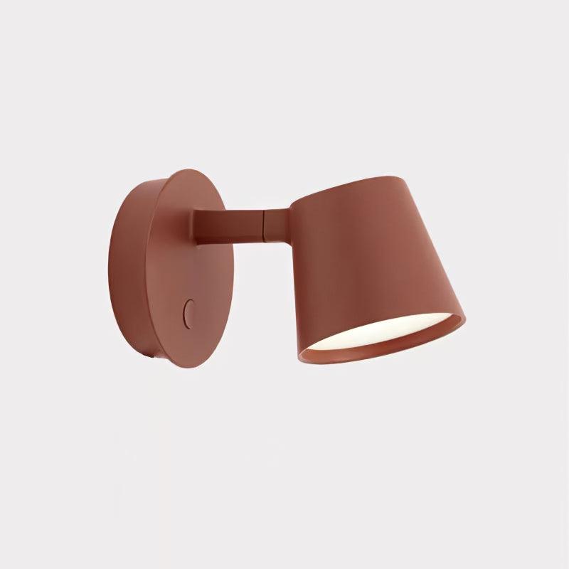 Modern Adjustable Tip Wall Lamp LED Sconce Set of 2 for Bedroom and Office