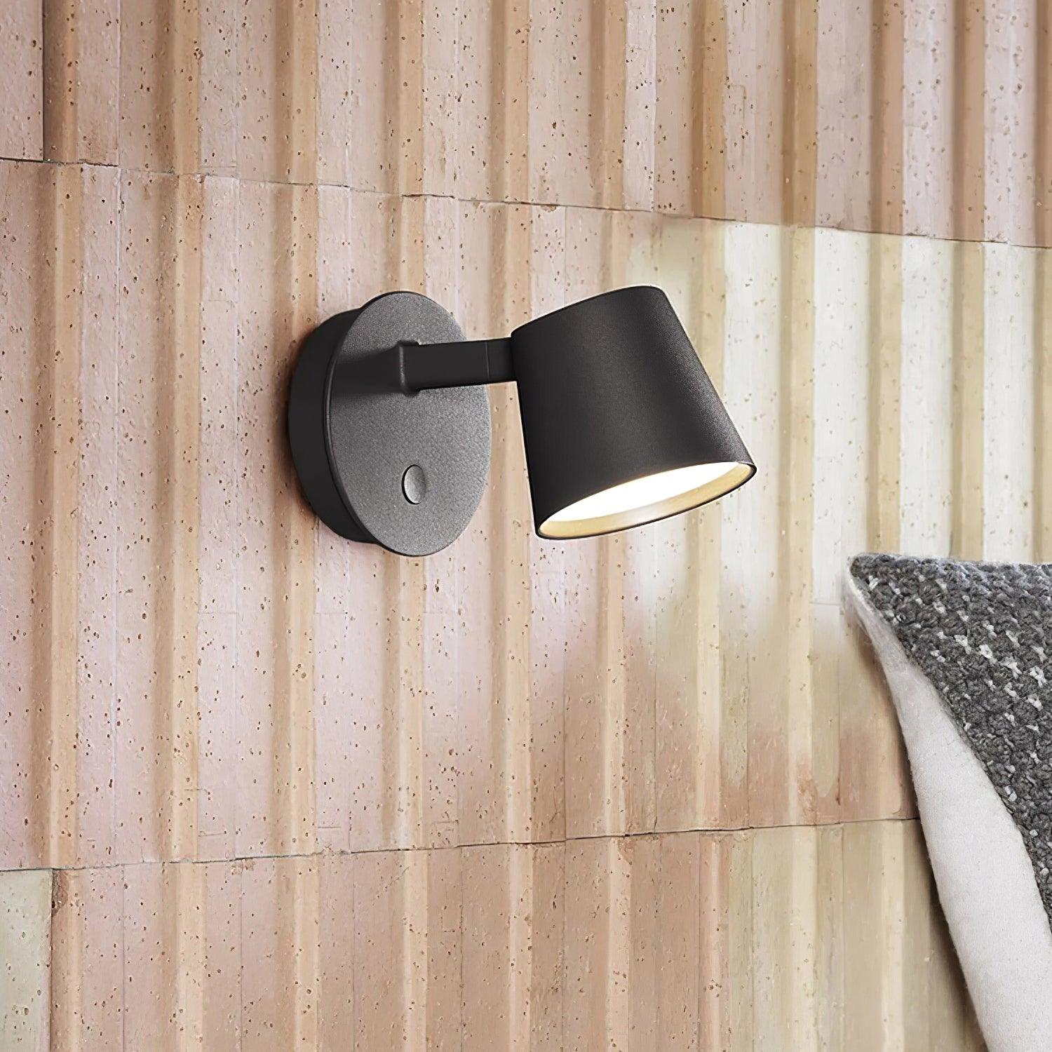 Modern Adjustable Tip Wall Lamp LED Sconce Set of 2 for Bedroom and Office