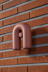 Modern Adjustable U-Shaped LED Wall Lamp Set of 2 Indoor Sconce for Living Room and Bedroom